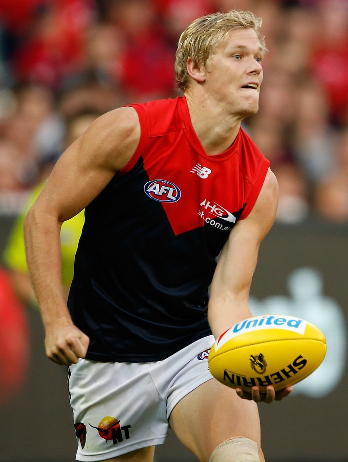 AFL 2016 Rd 04 - Collingwood v Melbourne Josh Wagner has signed a new two-year deal - ${keywords}